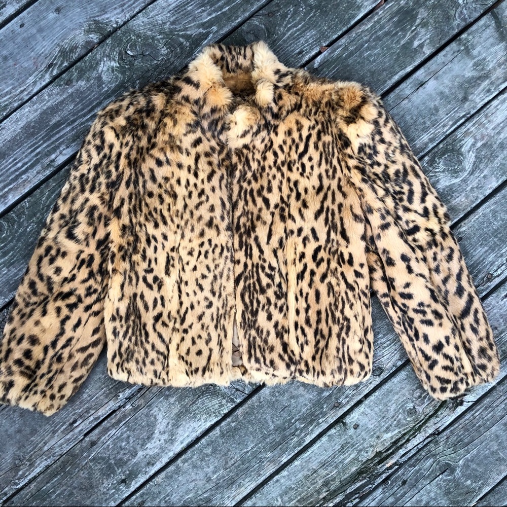 Vintage Rabbit Fur Jacket